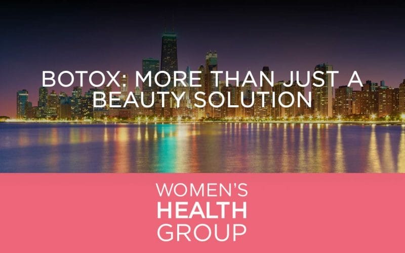 Botox: More than Just a Beauty Solution